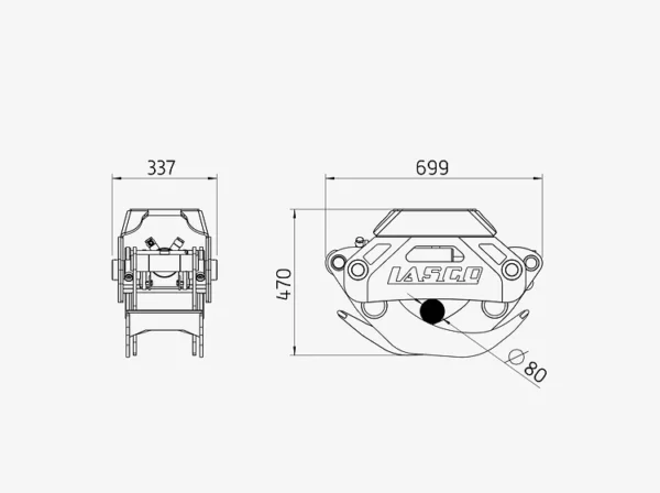 Lasco Log Grapple – LA1200EZ