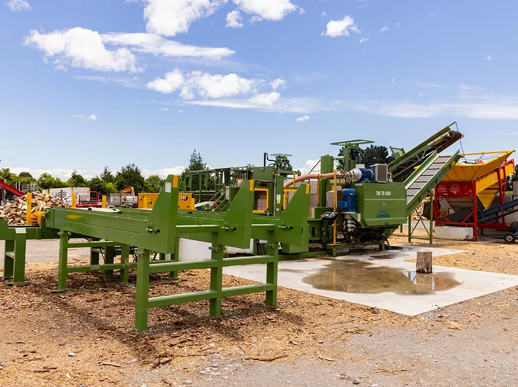 Pezzolato TB600 Firewood Processing Plant