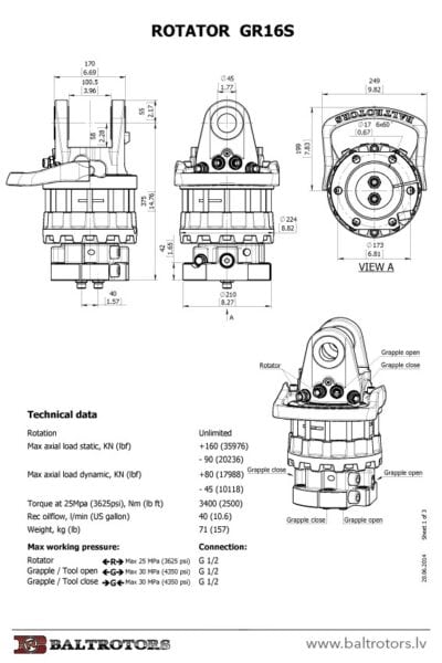 Lasco 16 TON Rotator