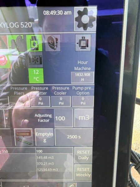 USED Rabaud XYLOG 520 Stationary VICTORIA STOCK